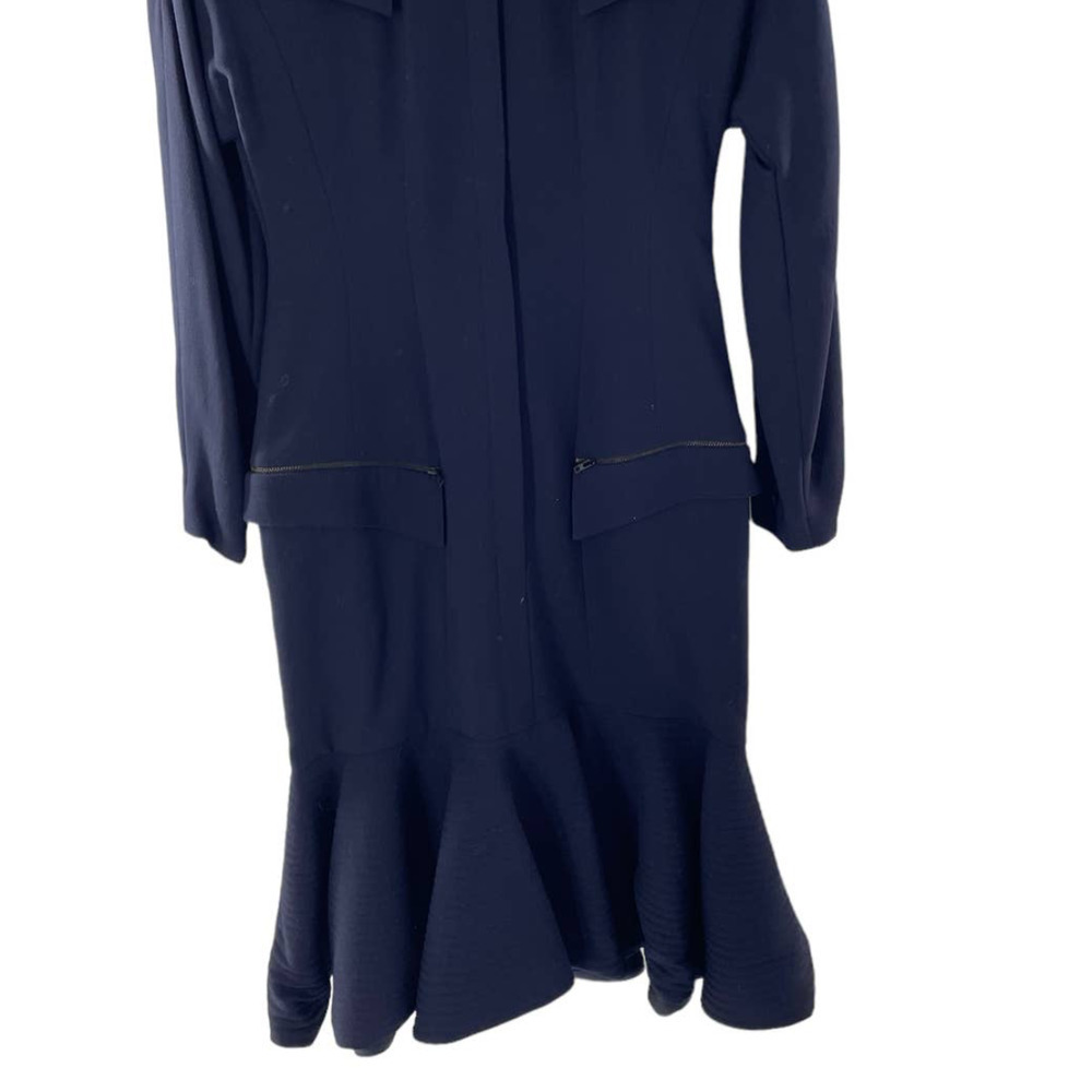 BERNARD PERRIS PARIS VINTAGE NAVY DRESS